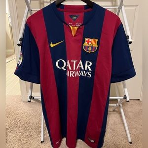 AUTHENTIC Barcelona Messi Jersey